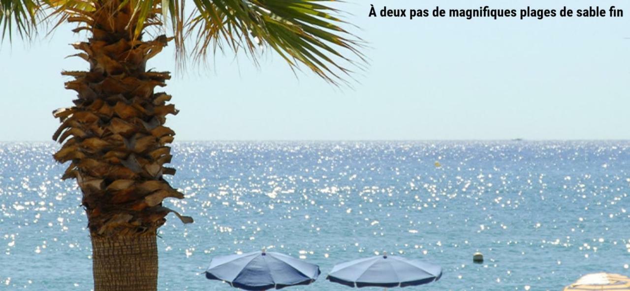 Hotel Sable Et Soleil - Port et Plage Fréjus Eksteriør bilde